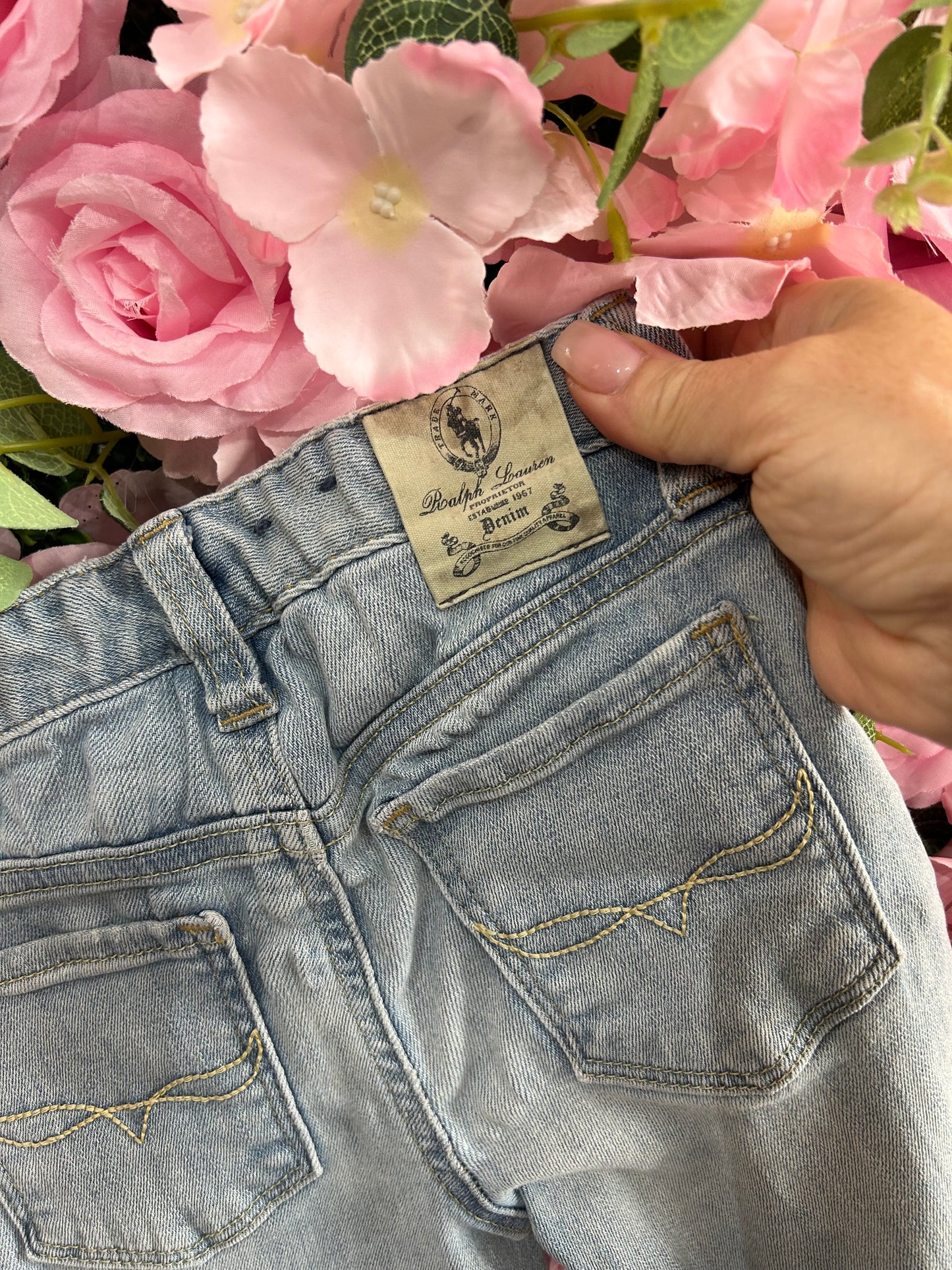 Pre-Loved Girls age 5 RALPH LAUREN jeans