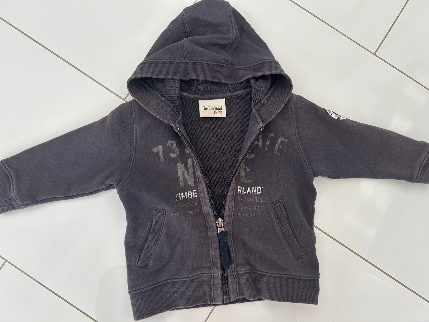 Pre-Loved Baby Boys Timberland hoody age 12months